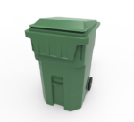 DESCRIPCIÓNFabricado en polietileno de alta densidad 100% virgen, por un proceso de inyección.Cuerpo cónico, formas redondeadas y lisas.Paredes mas gruesas mucho mayores que las que se utilizan regularmente.Sin rebordes, impurezas, rebabas o rugosidades, lo que facilita el vaciado y la limpieza.Con traslape, para el cierre hermético. Asas para el movimiento del contenedor y para la apertura de la tapa.Dos ruedas de 200mm. de diámetro, en goma sólida especial para neumáticos y llantas en polietileno; el eje de acero inoxidable macizo de 2.2 cm de diámetro.Extrema durabilidad y resistencia contra los choques, agresiones químicas, ambientales, grandes variaciones de temperatura.FUNCIONALIDADEstabilidad en vacío contra vientos de hasta 6Okm/ph. gracias a la relación entre ancho, alto y distribución del peso.Diseño mejorado de la tapa: oculta el interior y evita olores.El vaciado puede ser por cualquier sistema de elevación.CARACTERÍSTICASCOLOR: Verde, Gris.CAPACIDAD: 360 LtsPESO: 22/2 kg. aprox.MEDIDAS:LARGO: 85.3 cmANCHO: 67.0 cmALTO: 118.1 cm