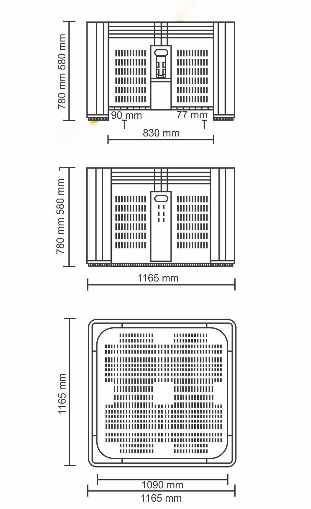 CONTENEDOR SUPER BIN 580 R