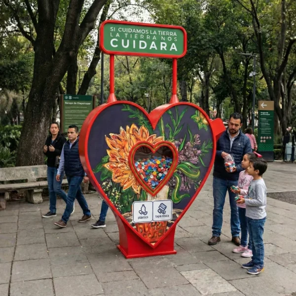 Contenedor para tapitas