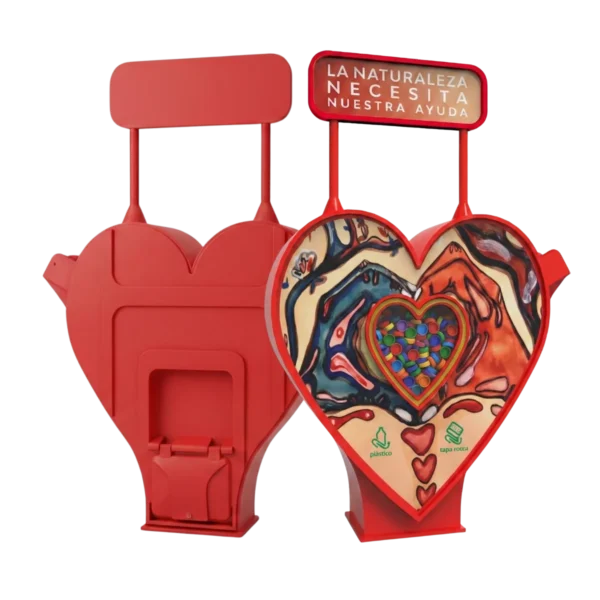 Contenedor para tapitas