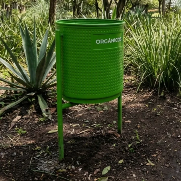 Bote de basura exterior