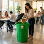 Botes de plástico con tapa grande