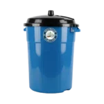 Bote de basura azul