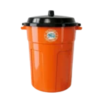 Botes de plástico con tapa grande