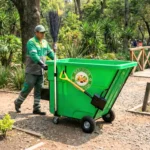 Carro recolector de residuos