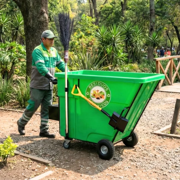 Carro recolector de residuos