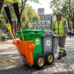 Carrito para limpieza