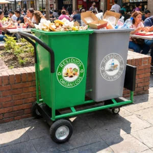 Carro para recolección de RPBI