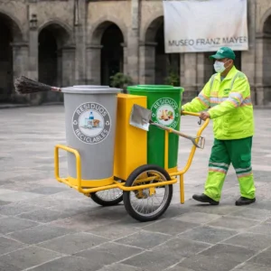 Carros de limpieza urbana