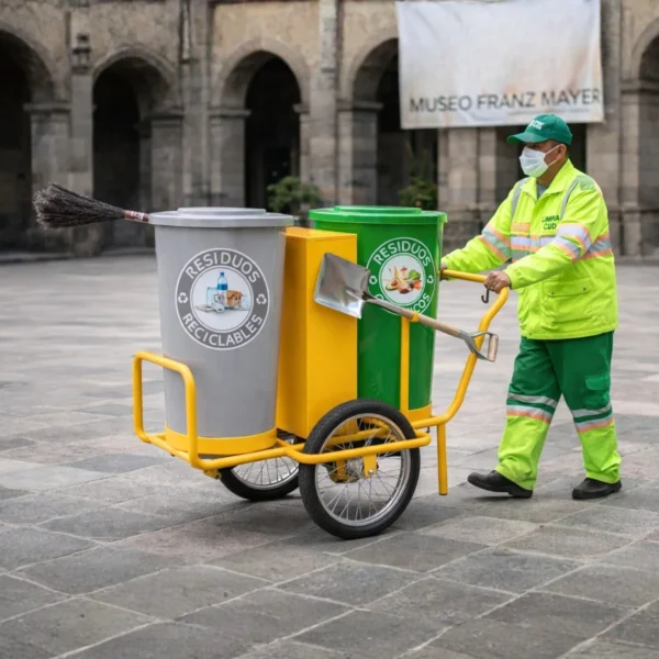 Carros de limpieza urbana