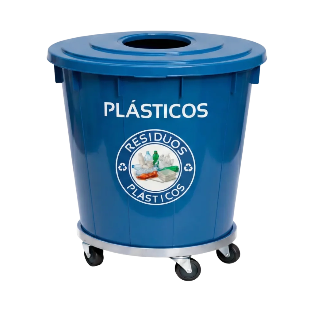 Tanques de basura con ruedas