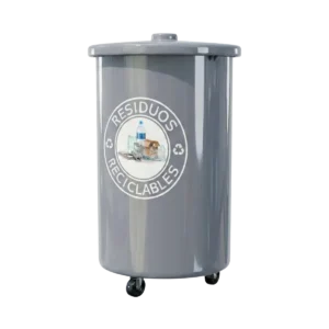 Contenedor plástico 200 litros