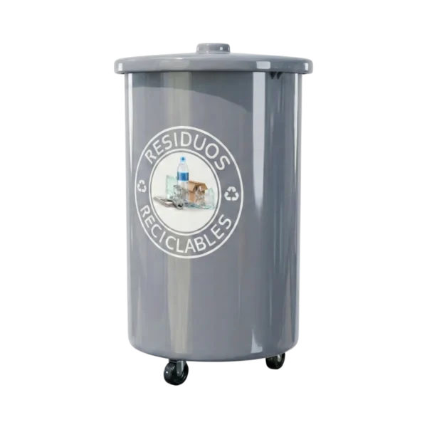 Contenedor plástico 200 litros