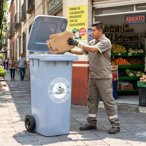 Contenedores móviles para residuos
