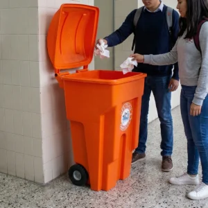 Bote para basura con ruedas