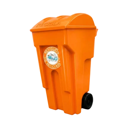 Bote para basura con ruedas
