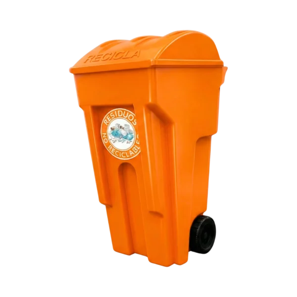 Bote para basura con ruedas