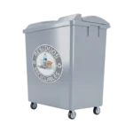 Contenedores de basura con ruedas