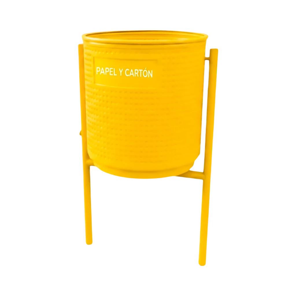 Bote de basura exterior