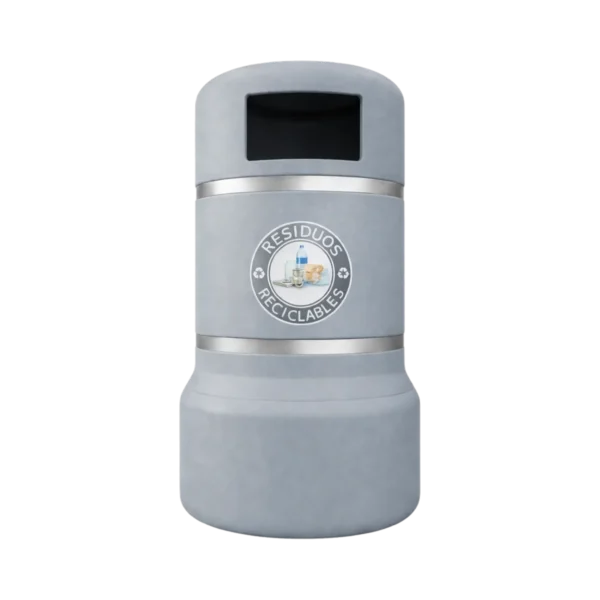 Botes de basura para plazas comerciales