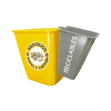 Botes de basura de plástico económicos