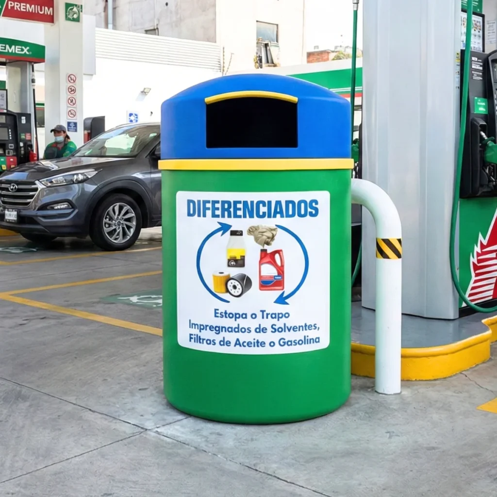 Contenedor de aceite
