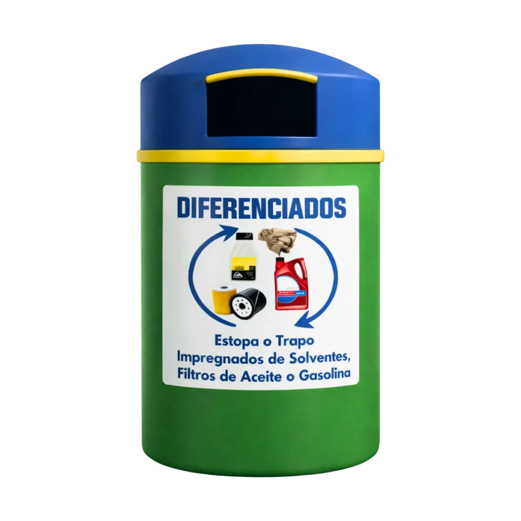 Contenedor de aceite