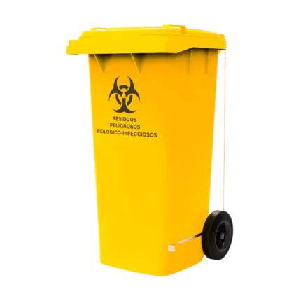 Contenedor amarillo RPBI