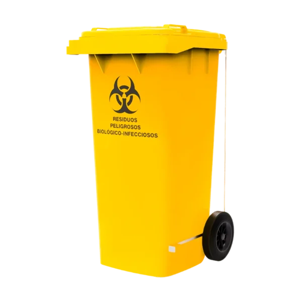 Contenedor amarillo RPBI