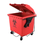 Contenedor de residuos peligrosos