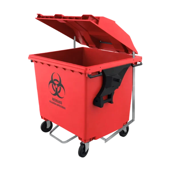 Contenedor de residuos peligrosos