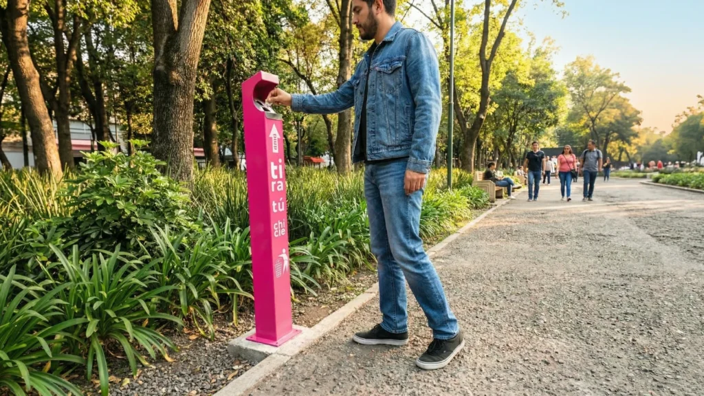 Contenedor para chicles