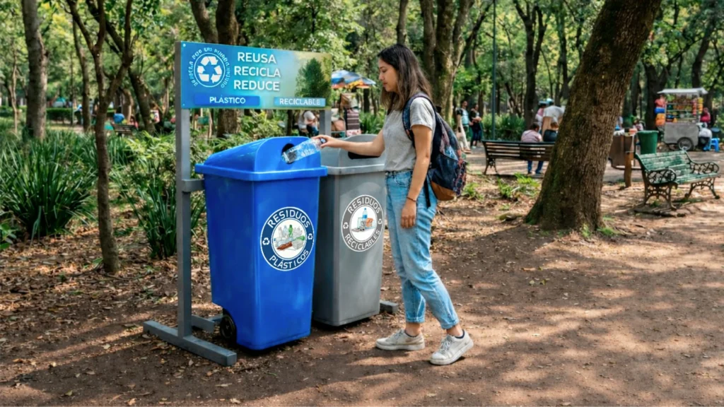 ESTACION DE RECICLAJE ECOL-280-RT1