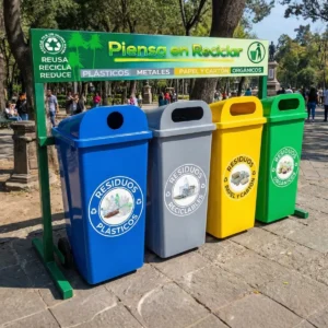 ESTACION DE RECICLAJE ECOL-560-RT1