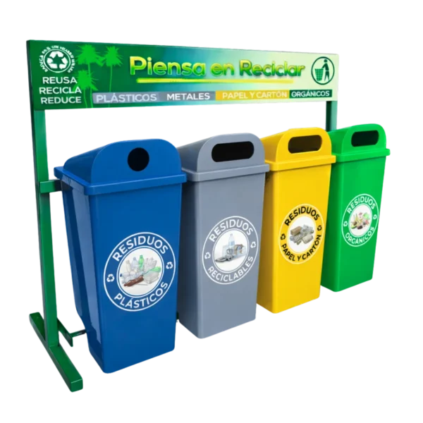 ESTACION DE RECICLAJE ECOL-560-RT1