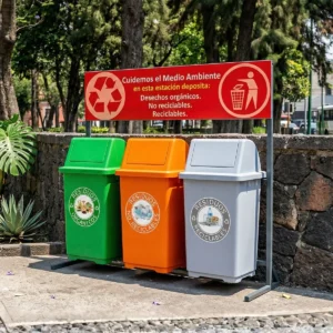 ESTACIÓN DE RECICLAJE ECOL-270-HD3