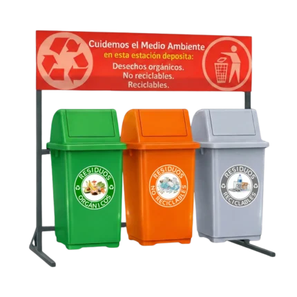 ESTACIÓN DE RECICLAJE ECOL-270-HD3