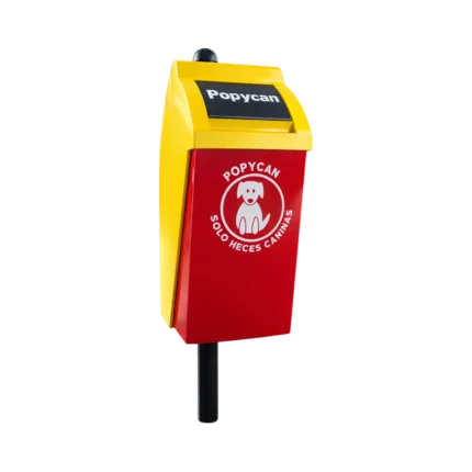 Papelera para desechos caninos