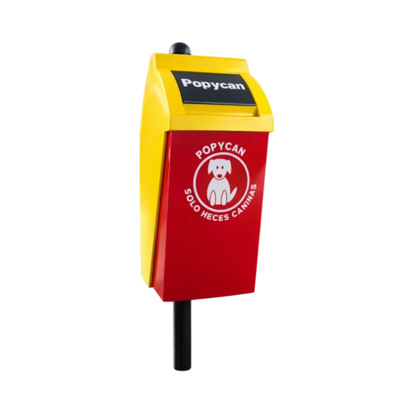 Papelera para desechos caninos