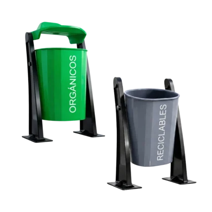 Botes ecológicos para basura