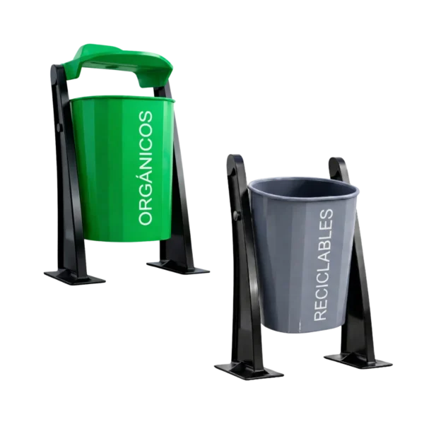 Botes ecológicos para basura