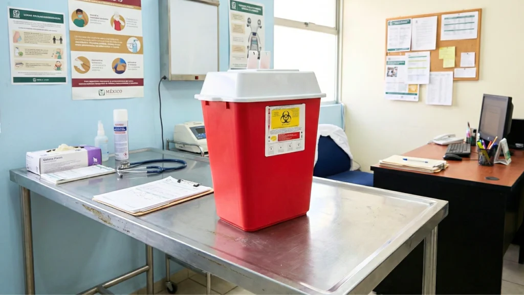 Recolector para punzocortantes PC-13