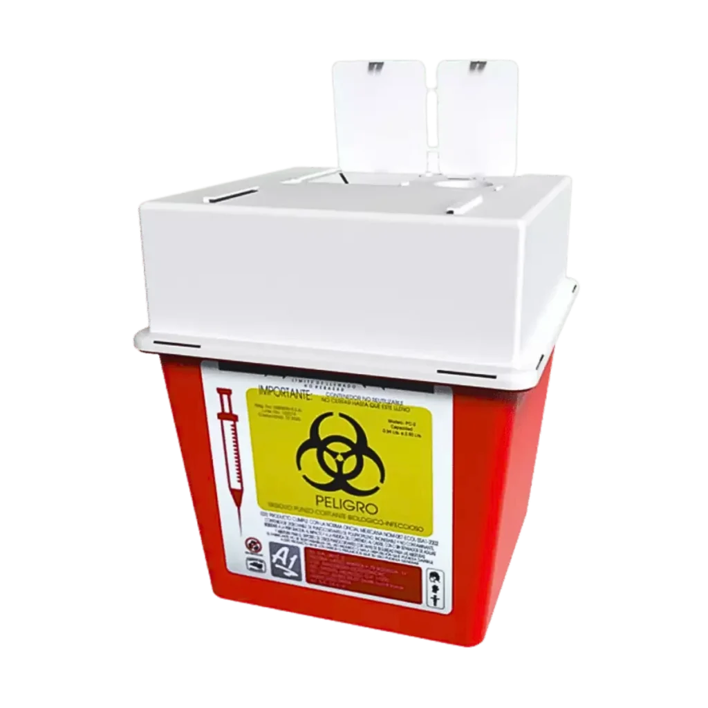 Recolector para punzocortantes PC-2