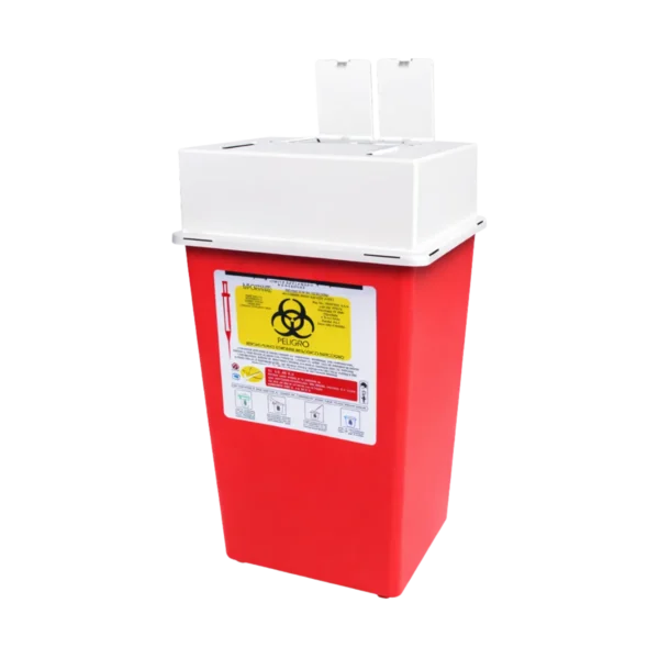 Contenedor de punzocortantes RPBI