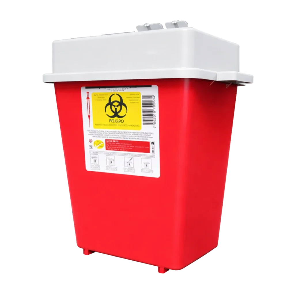Recolector para punzocortantes PC-8