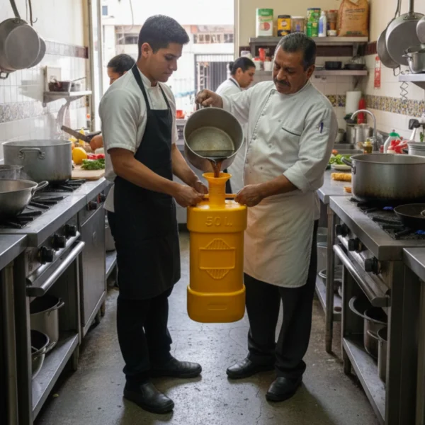 RECOLECTOR DE ACEITE USADO