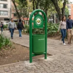 Canecas de basura para parques