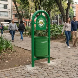 Canecas de basura para parques