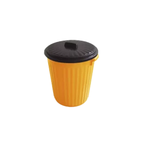 bote con tapa plástico