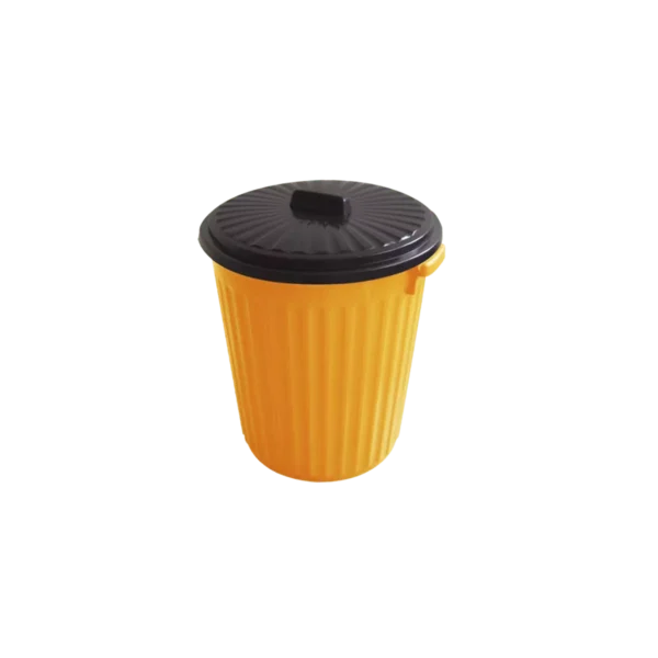 bote con tapa plástico